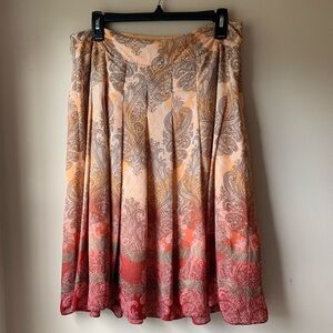 Emma James | paisley ombré skirt size 10